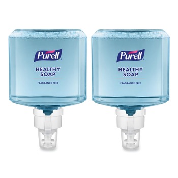 PURELL 7772-02 1200 ml Fragrance-Free HEALTHY SOAP Gentle and Free Foam for ES8 Dispensers (2/Carton)