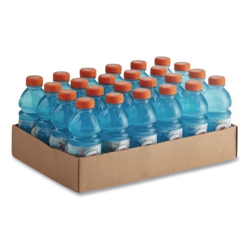 Sports Drinks | Gatorade 30204 G-Series Perform 02 20 oz. Bottle Thirst Quencher - Glacier Freeze (24/Carton) image number 0