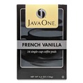 Coffee - Caffeinated | Java One 39870406141 Single Cup Coffee Pods - French Vanilla (14/Box) image number 1