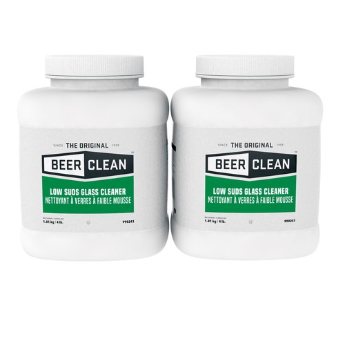 Glassware Cleaners | Diversey Care 990241 4 lbs. Powder Container Beer Clean Glass Cleaner - Unscented (2/Carton) image number 0