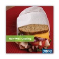 Paper Wraps | Dixie GRC1212 12 x 12 Dry Wax Paper All-Purpose Food Wrap - White (1000/Carton) image number 4