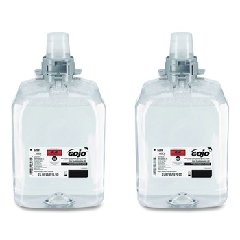 SOAP REFILLS | GOJO Industries 5269-02 2,000 mL E2 Foam Handwash Refill with PCMX for FMX-20 Dispensers - Fragrance-Free (2/Carton)