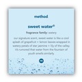 Hand Soaps | Method MTH00361 10 oz. Foaming Hand Wash - Sweet Water Scent (6/Carton) image number 5