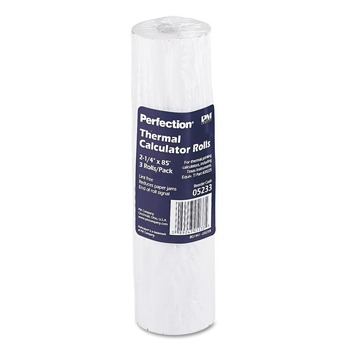 PM Company 5233 2.25 in. x 85 ft. Direct Thermal Printing Thermal Paper Rolls - White (3/Pack)