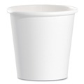 Cups | SOLO 374W-2050 4 oz Single-Sided Poly Paper Hot Cups - White (1000/Carton) image number 1
