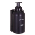 Soap Dispensers | SOAP2O S2OMD350BDEA 350 mL Eco Glass Bottle Soap Dispenser - Black image number 0