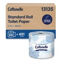 Perforated Roll & Hand Towels | Cottonelle 13135 2-Ply Septic Safe Bathroom Tissue - White (20-Rolls/Carton) image number 0
