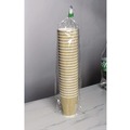 Bulk Savings Pricing 2 | Karat C-KRC512 12 oz. Paper Ripple Hot Cups - Kraft/White (500/Carton) image number 2