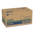 Plates | Dixie UX9WS Pathways Soak-Proof Shield WiseSize 8.5 in. Paper Plates - Green/Burgundy (125/Pack) image number 3