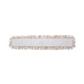 Mop Heads | Boardwalk BWK1348 48 in. x 5 in. Hygrade Cotton Industrial Dust Mop Head - White image number 1