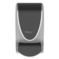 Soap Dispensers | SC Johnson TPB1LDS 4.92 in. x 4.5 in. x 9.25 in. 1 L Transparent Manual Dispenser - Black/Chrome (15/Carton) image number 0