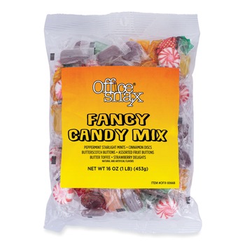 Office Snax 00668 1 lb. Bag Candy Assortments - Fancy Candy Mix