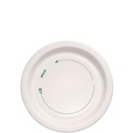 Plates | SOLO OFMP9-PLANET 9 in. Diameter ProPlanet Seal Compostable Paper Dinnerware Plate - White (250/Carton) image number 0