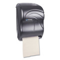 Towel Dispensers | San Jamar T1390TBK 11.75 in. x 9 in. x 15.5 in. Electronic Touchless Roll Towel Dispenser - Black Pearl image number 2