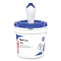 Cleaning Cloths & Wipes | WypAll 06411 WetTask Customizable Wet Wiping System Critical Clean Wipers for Bleach/Disinfectants/Sanitizers with Bucket (540/Carton) image number 1