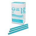 Straws/Stems/Sticks | phade 511207 9 in. Marine Biodegradable Boba Straws - Ocean Blue (720/Carton) image number 0