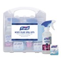 Safety & Emergency Kits | PURELL 3841-01-CLMS 4.5 in. x 11.88 in. x 11.5 in. One Clamshell Case Body Fluid Spill Kit (1/Carton) image number 3