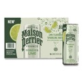 Bottled Water | Nestle 12575240 11.15 oz Maison Perrier Sparkling Water - Lime (8/Box) image number 0