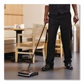 Sweepers | Rubbermaid Commercial FG421288BLA 44 in. Handle Floor and Carpet Sweeper - Black/Gray image number 5