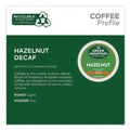Coffee - Decaffeinated | Green Mountain Coffee 5000330143 Coffee K-Cups - Hazelnut Decaf (96/Carton) image number 5