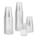 Cups | Karat C-KC12-S 12 oz. 92 mm Rim Diameter PET Plastic Cups - Clear (1000/Carton) image number 2