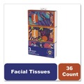 Facial Tissues | Kleenex 11976 On The Go Packs 3-Ply Facial Tissues - White (36/Carton) image number 2