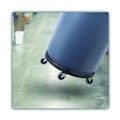 Dollies | Boardwalk 3485200 300 lbs. Capacity 18.25 in. Diameter Refuse Container Utility Dolly - Gray image number 2