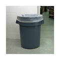 High-Density Trash Bags | Boardwalk Z8048VNK 40 in. x 48 in. 45 gal. 16 mic High Density Industrial Can Liners Flat Pack - Natural (200/Carton) image number 4