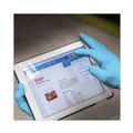 Food Service Disposable & Single Use Gloves | Ansell 54189 4 mil Thick 9.5 in. Long Powder-Free G10 Comfort Plus Blue Nitrile Gloves - Extra Large, Light Blue (100/Box) image number 5