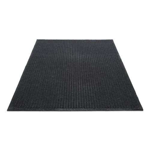 Floor Mats | Guardian EG030504 EcoGuard 36 in. x 60 in. Rubber Indoor/Outdoor Wiper Mat - Charcoal image number 0