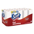 Perforated Roll & Hand Towels | Scott 56674 7.31 in. x 11 in. 1-Ply Choose-A-Sheet Mega Kitchen Roll Paper Towels - White (30 Rolls/Carton) image number 1