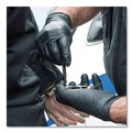 Janitorial Disposable & Single Use Gloves | Ammex GWBEN49100 6 mil Powder-Free Nitrile Exam Gloves - 2X-Large, Black (1000/Carton) image number 2