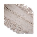Mop Heads | Boardwalk BWKFF40 5 in. Flash forty Disposable Cotton Dust Mop Head - Natural image number 3