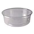 Food Containers & Lids | Fabri-Kal 000000000009501030 Recycleware 4.6 in. Diameter x 1.7 in. h 8 oz Round Plastic Deli Container - Clear (500/Carton) image number 0