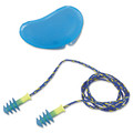 Ear Protection | Howard Leight by Honeywell FUS30-HP 100-Pair Fusion 27 dB Corded Multiple-Use Earplugs - Blue/White, Regular image number 0