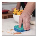 Scouring Pads & Sticks | O-Cedar 169431PK 2.63 in. x 4.25 in. x 1 in. Scrunge Non-Scratch Scrub Sponge - Green/Blue (2/Pack) image number 6