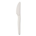 Disposable Knives | WNA EPS001 7 in. EcoSense Renewable Plant Starch Cutlery Knife (1000/Carton) image number 0