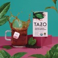 Tea | Tazo 10794522003034 1.4 oz. Tea Bags - Organic Awake English Breakfast (96/Carton) image number 1