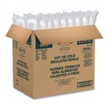 Bowls | Dart 6B20 6 oz. Insulated Foam Bowls - White (1000/Carton) image number 3