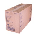 Food Containers & Lids | Fabri-Kal 000000000009501020 Recycleware Flat Plug Fit Round Plastic Deli Container Lids - Clear (500/Carton) image number 2