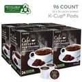 Cocoa | Cafe Escapes 5000330122 Dark Chocolate Hot Cocoa K-Cups (24/Box, 4 Boxes/Carton) image number 3
