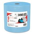 Perforated Roll & Hand Towels | WypAll 34965 12.2 in. x 13.4 in. General Clean Jumbo Roll X60 Cloths - Blue (1100/Roll) image number 0