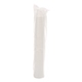 Food Containers & Lids | Dart 8SJ12 8 oz. Squat Food Foam Containers - White (1000/Carton) image number 3