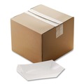 Food Trays & Liners | Pactiv Corp. 000000000000023863 6 in. x 4 in. x 1.5 in. No. 12 Beers Tray Paper Paperboard Food Tray - White (300/Carton) image number 0