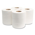 Toilet Tissues | Morcon Paper 129X 2-Ply 3.3 in. x 500 ft. Septic Safe Jumbo Bath Tissue - White (12/Carton) image number 1