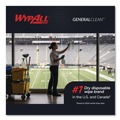 Perforated Roll & Hand Towels | WypAll 83550 X50 9-1/10 in. x 12-1/2 in. Cloth Pop-Up Box - White (176/Box 10 Boxes/Carton) image number 8