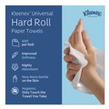 Perforated Roll & Hand Towels | Kleenex 50606 8 in. x 600 ft. Hard Roll Paper Towels with Premium Absorbency Pockets - White (6 Rolls/Carton) image number 10
