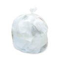 High-Density Trash Bags | Heritage Z4833MN R02 24 in. x 33 in. 16 Gallon 12 mic High-Density Waste Can Liners - Natural (500/Carton) image number 2