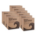 Cleaning Cloths & Wipes | Boardwalk BWK-V030IDW2 9.33 in. x 16.5 in. DRC Wipers - White (100 Dispenser Packs, 9 Dispenser Packs/Carton) image number 0