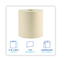 Perforated Roll & Hand Towels | Boardwalk WPBWK32GREEN 1-Ply 8 in. x 800 ft. Green Xtra Roll Towels - Natural (6 Rolls/Carton) image number 5